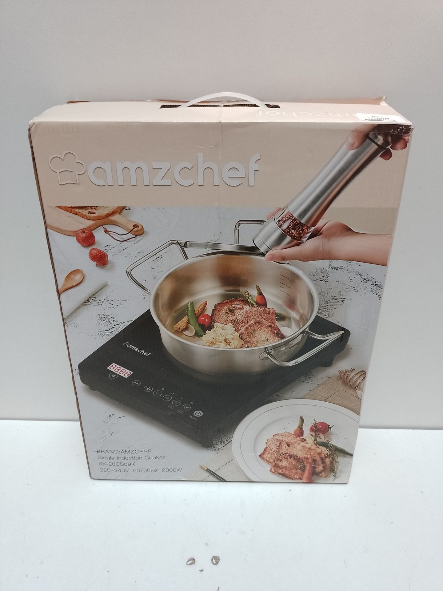 RRP £49.07 AMZCHEF Single Induction Hob - Image 2 of 2