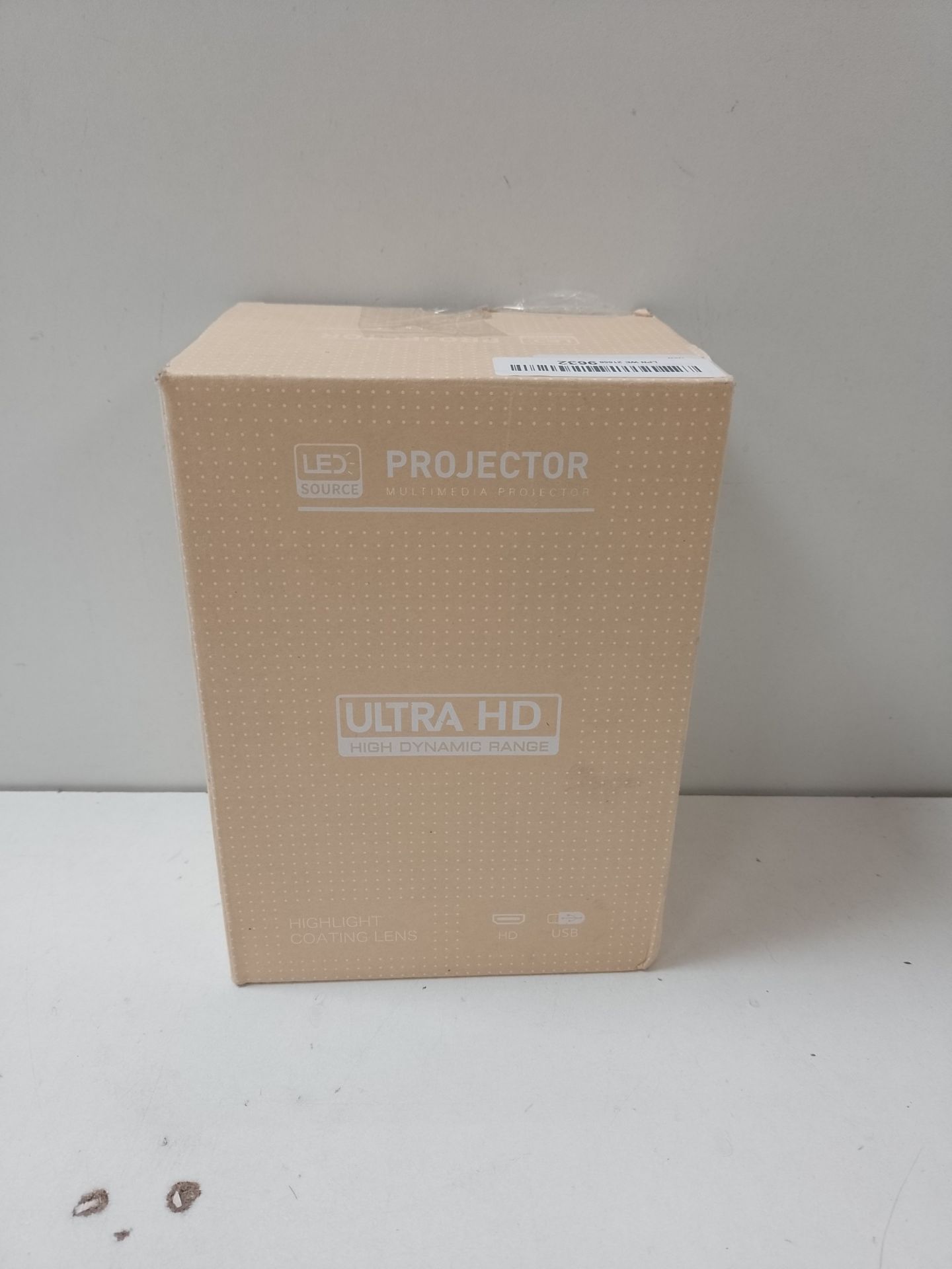 RRP £91.32 Auto Keystone Correction Mini Portable Projector - Image 2 of 2