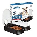 RRP £28.52 Pawise Automatic Pet Feeder 300ml 2-Meal Automatic
