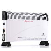 RRP £35.36 Convector Radiator Heater/Adjustable 3 Heat Settings