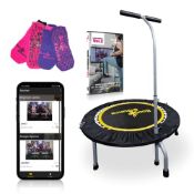 RRP £135.86 Boogie Bounce Studio Rebounder | Folding & Super-Quiet