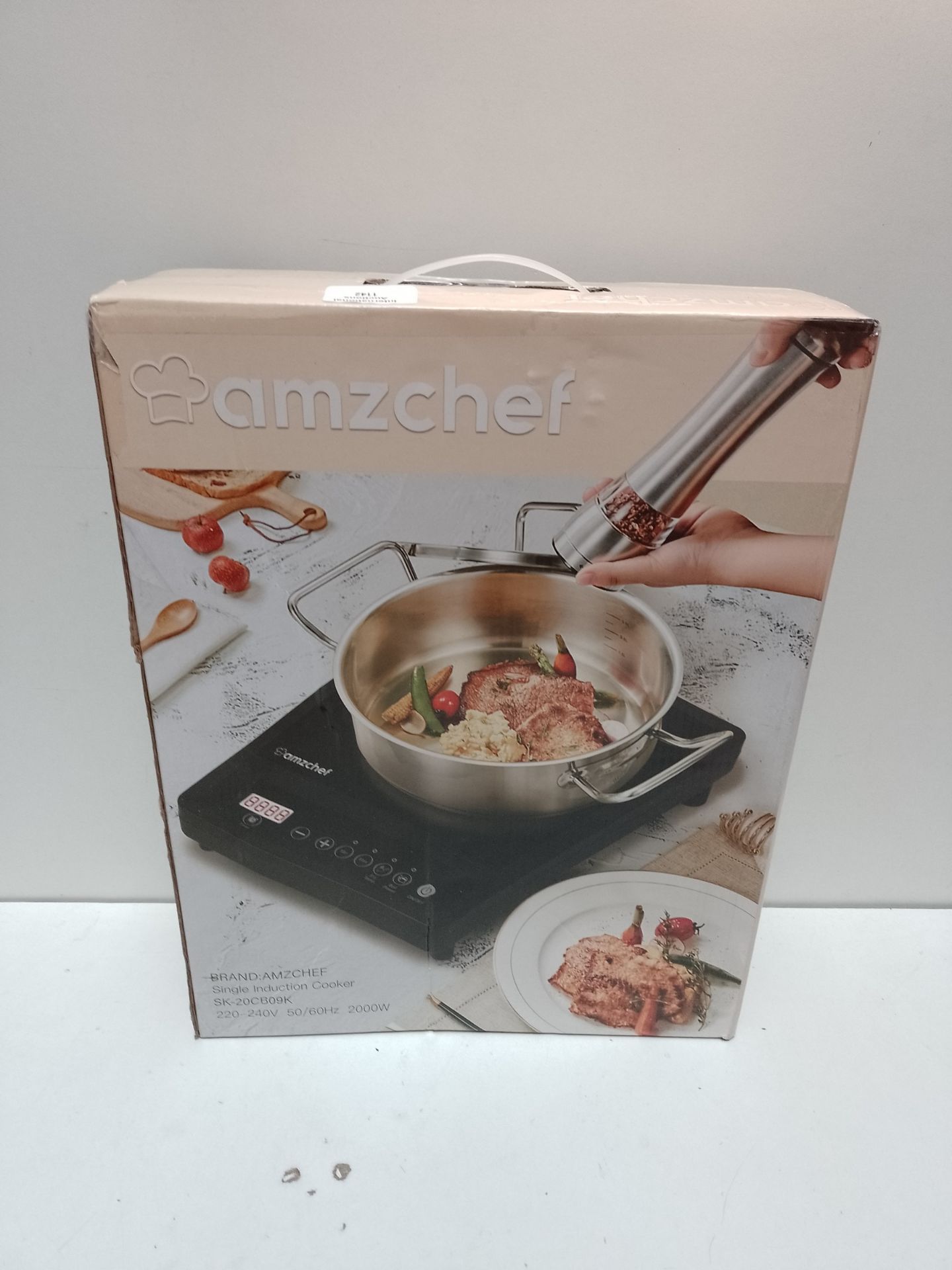 RRP £49.07 AMZCHEF Single Induction Hob - Image 2 of 2