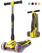 RRP £59.35 LOL-FUN 3 Wheel Scooter for Kids Ages 3-12 Years Old