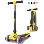 RRP £59.35 LOL-FUN 3 Wheel Scooter for Kids Ages 3-12 Years Old