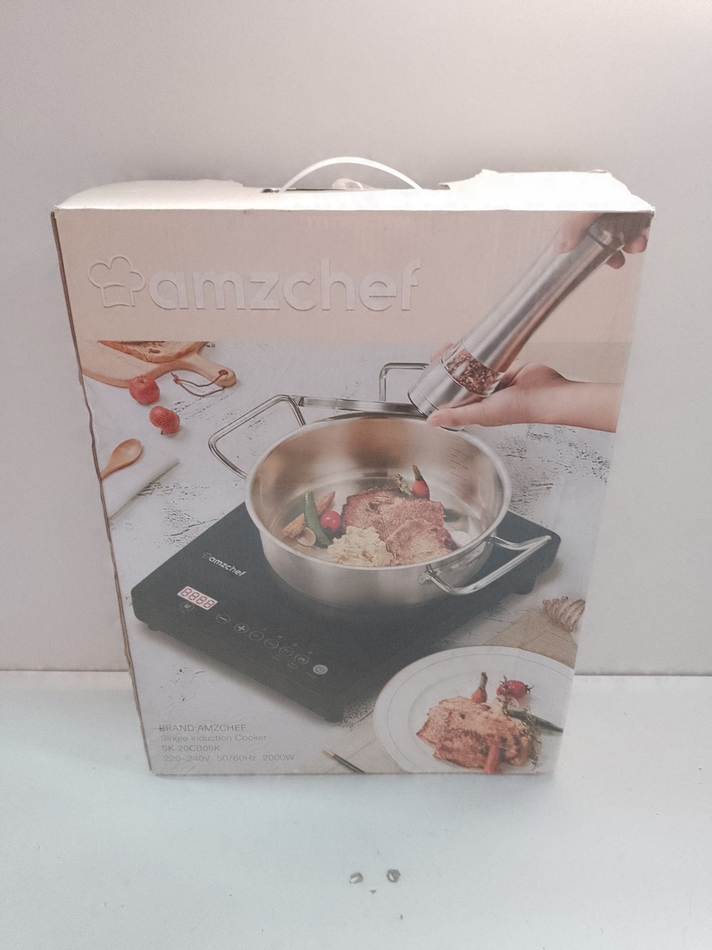 RRP £49.07 AMZCHEF Single Induction Hob - Image 2 of 2