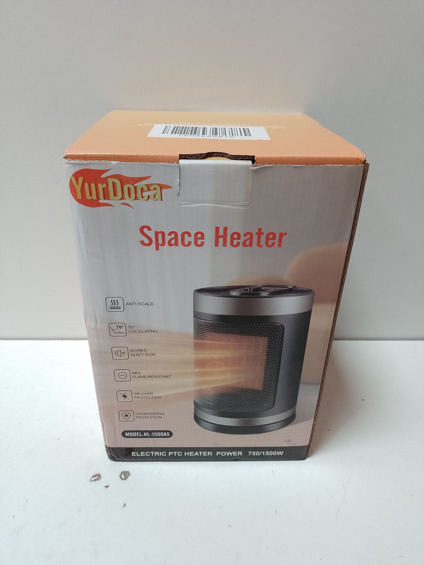 RRP £44.51 Electric Fan Heater - Image 2 of 2