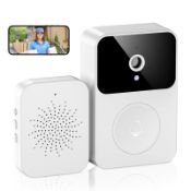 RRP £25.98 Smart Video Doorbell Camera Wireless WiFi Video Doorbell with Chime