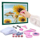 RRP £29.67 RTjoy A4 LED Light Pad for Diamond Painting Kits