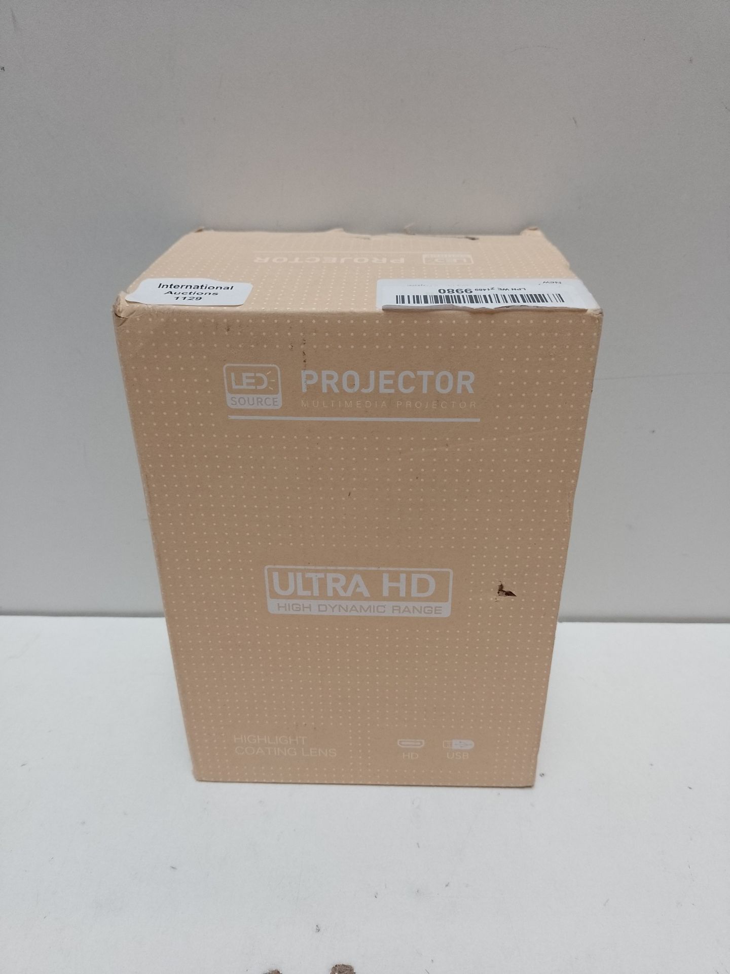 RRP £87.78 Auto Keystone Correction Mini Portable Projector - Image 2 of 2