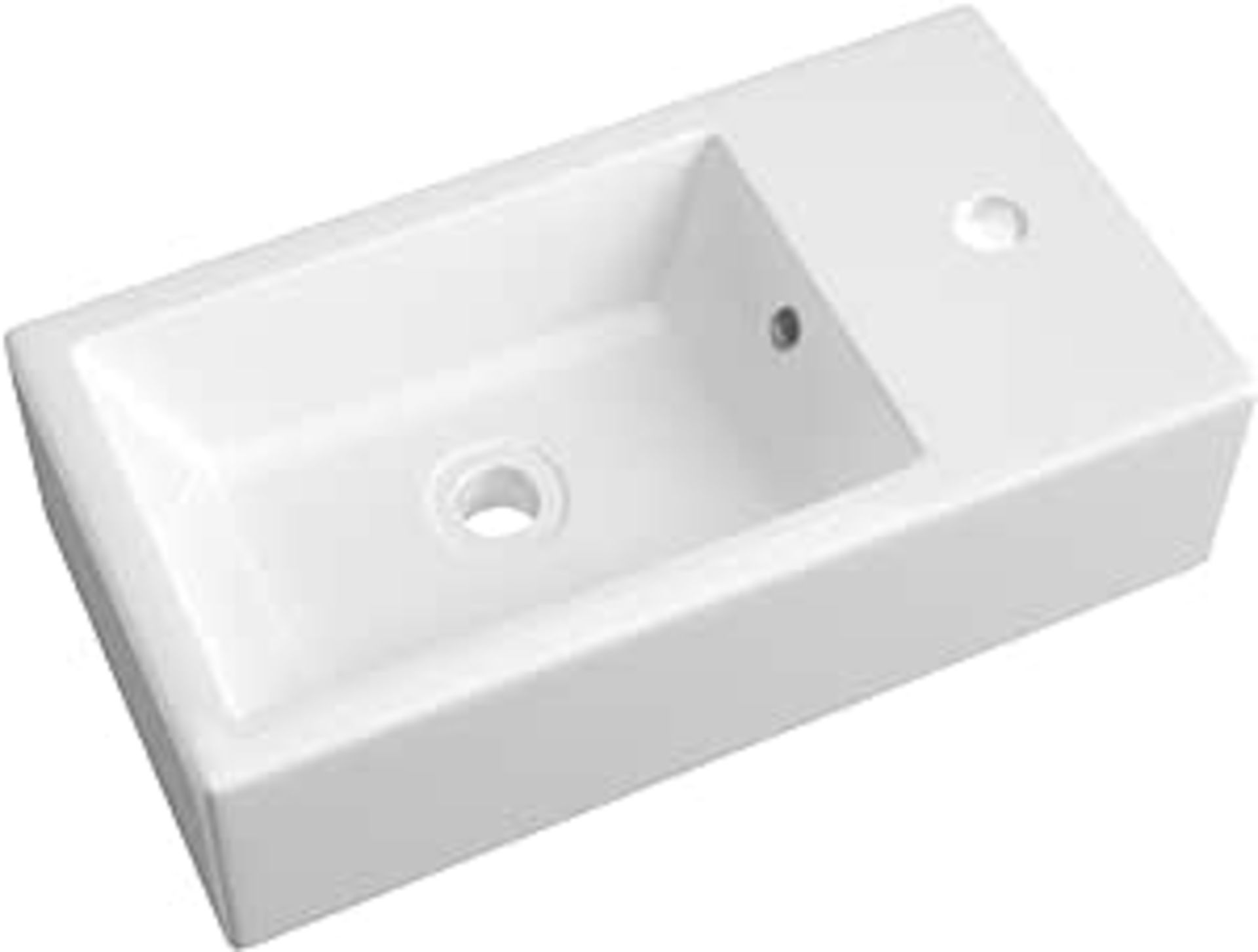 RRP £38.80 NAIMP Bathrooms Ceramic Basin