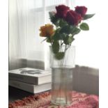 RRP £14.82 Glass Vase for Flowers