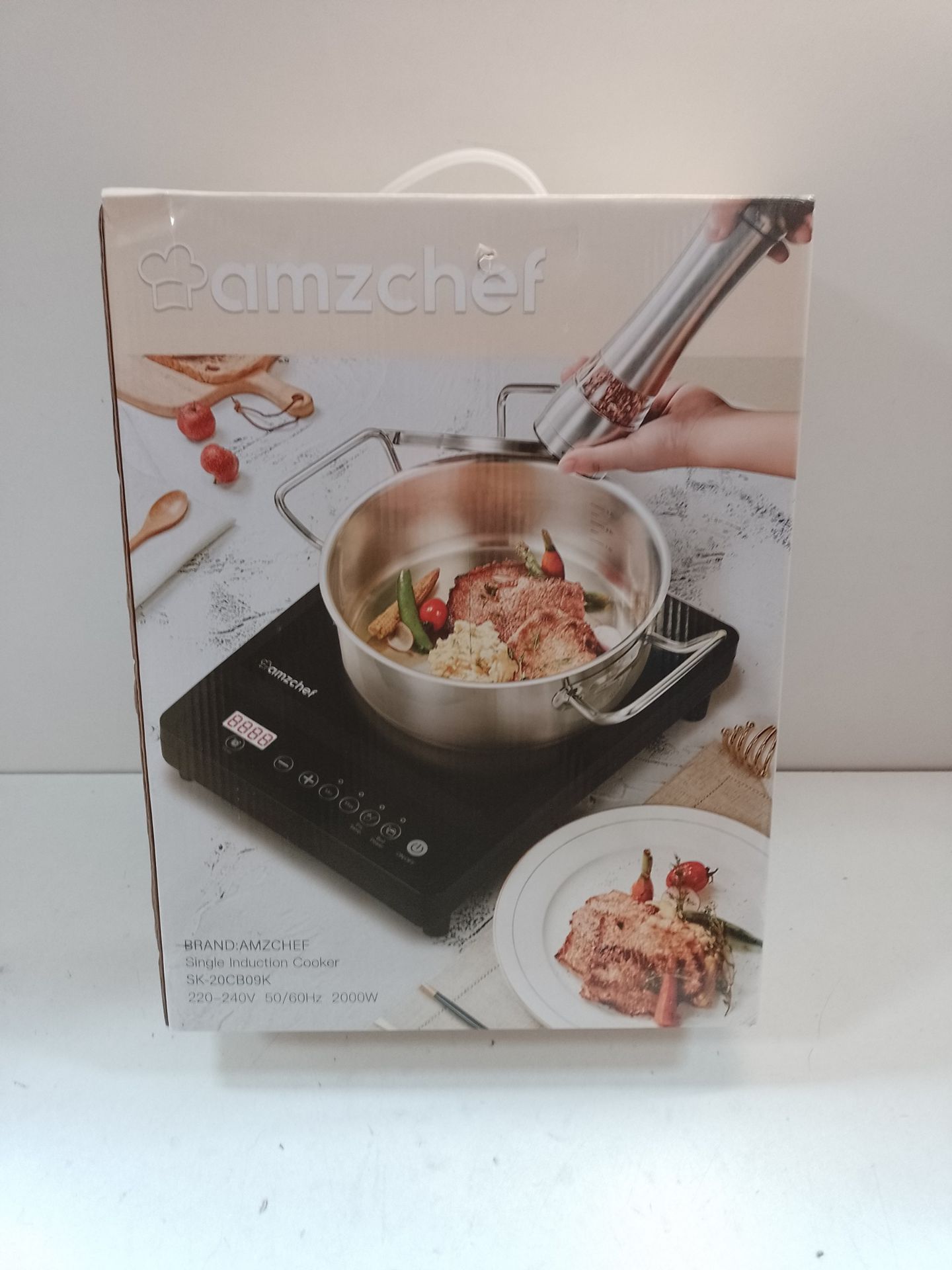 RRP £49.07 AMZCHEF Single Induction Hob - Image 2 of 2