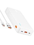 RRP £29.47 Baseus Power Bank 20000mah 20W PD Fast Charging Portable