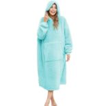 RRP £33.95 ililmmoe Sherpa Wearable Blanket Oversized Hoodie Sweatshirt