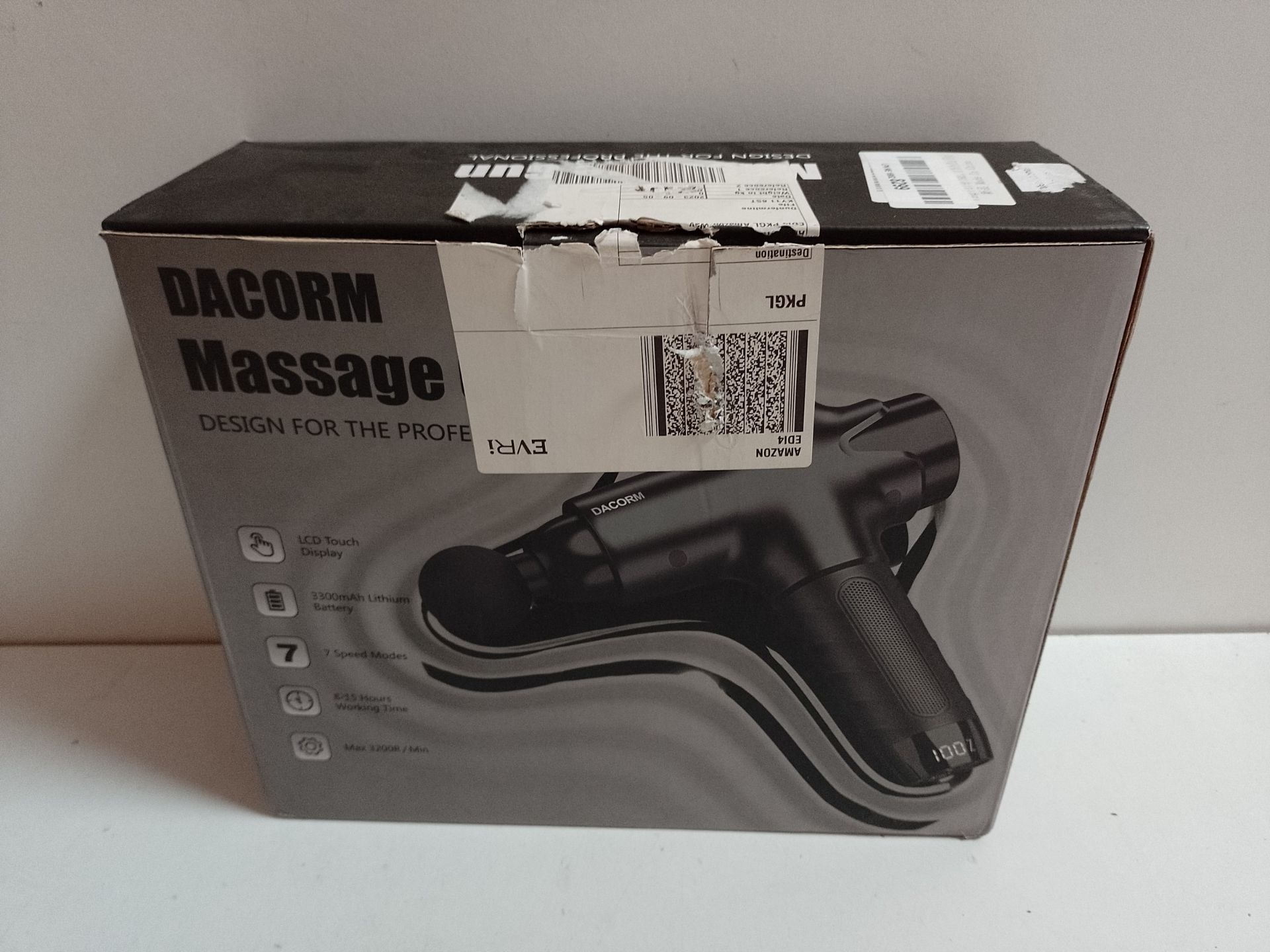 RRP £67.88 Massage Gun Deep Tissue Percussion - Muscle Massage Gun for Athletes - Image 2 of 2