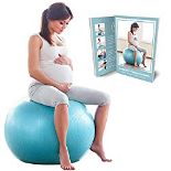 RRP £27.70 BABYGO Birthing Ball For Pregnancy Maternity Labour