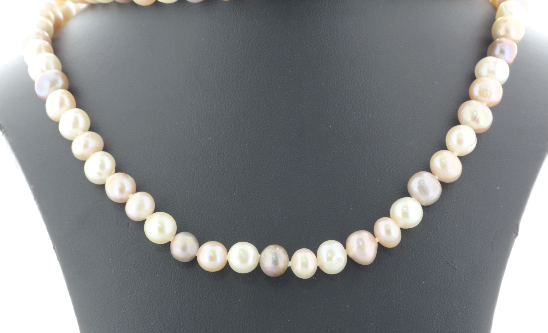 36 Inch Freshwater Cultured 7.0 - 7.5mm Pearl Necklace - Valued By AGI £340.00 - 7.0 - 7.5mm - Image 3 of 5