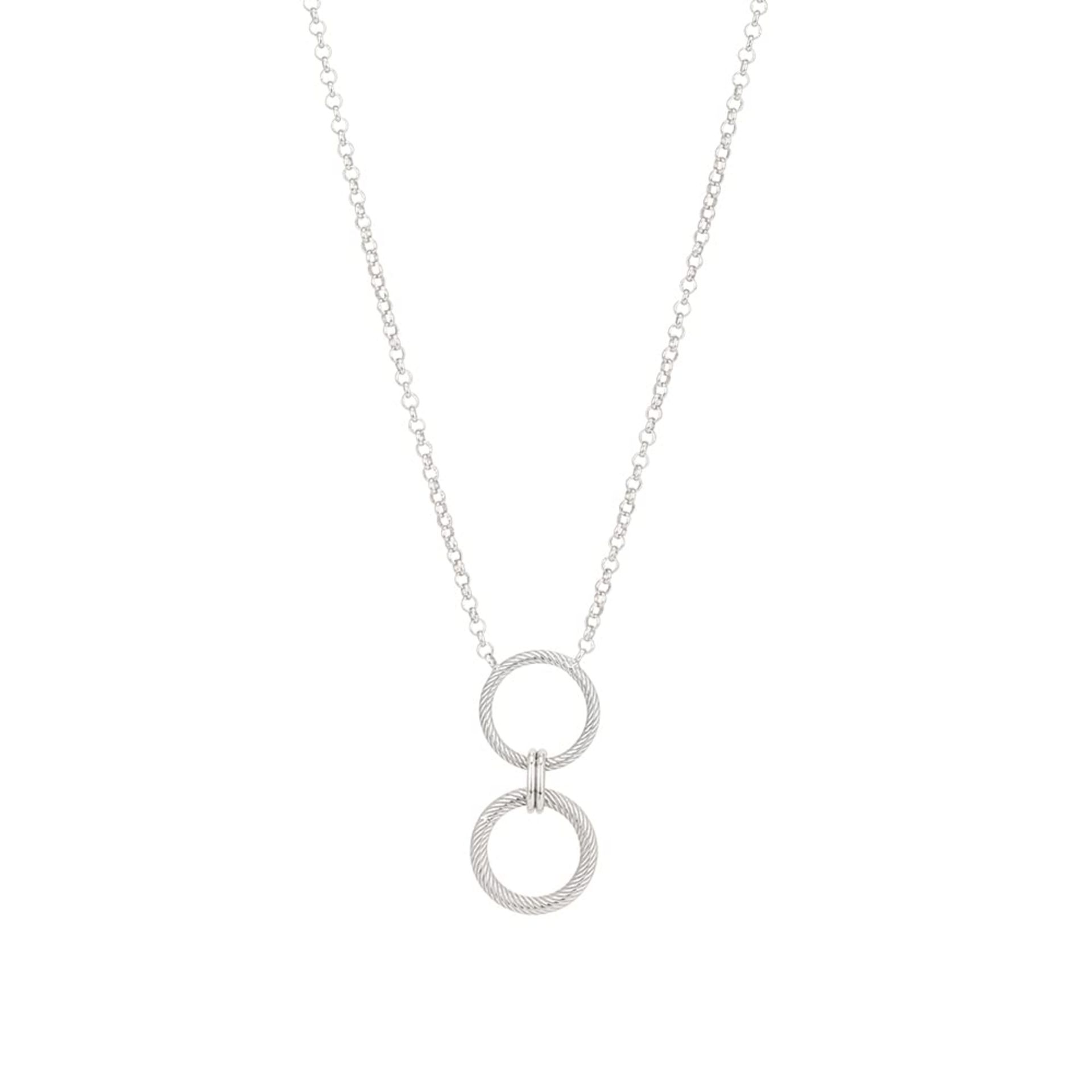 RRP £20.55 Vanbelle Sterling Jewelry Dangling Interlinked Multi-Ring