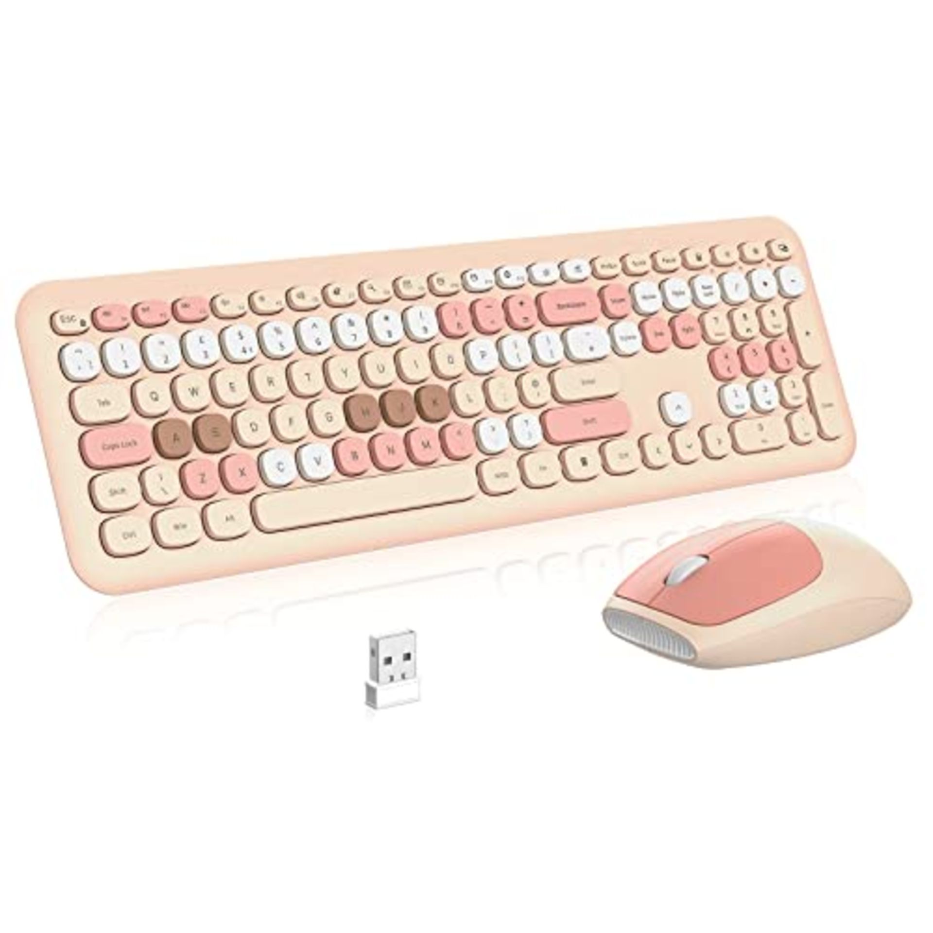 RRP £29.67 Wireless Keyboard Mouse Combo