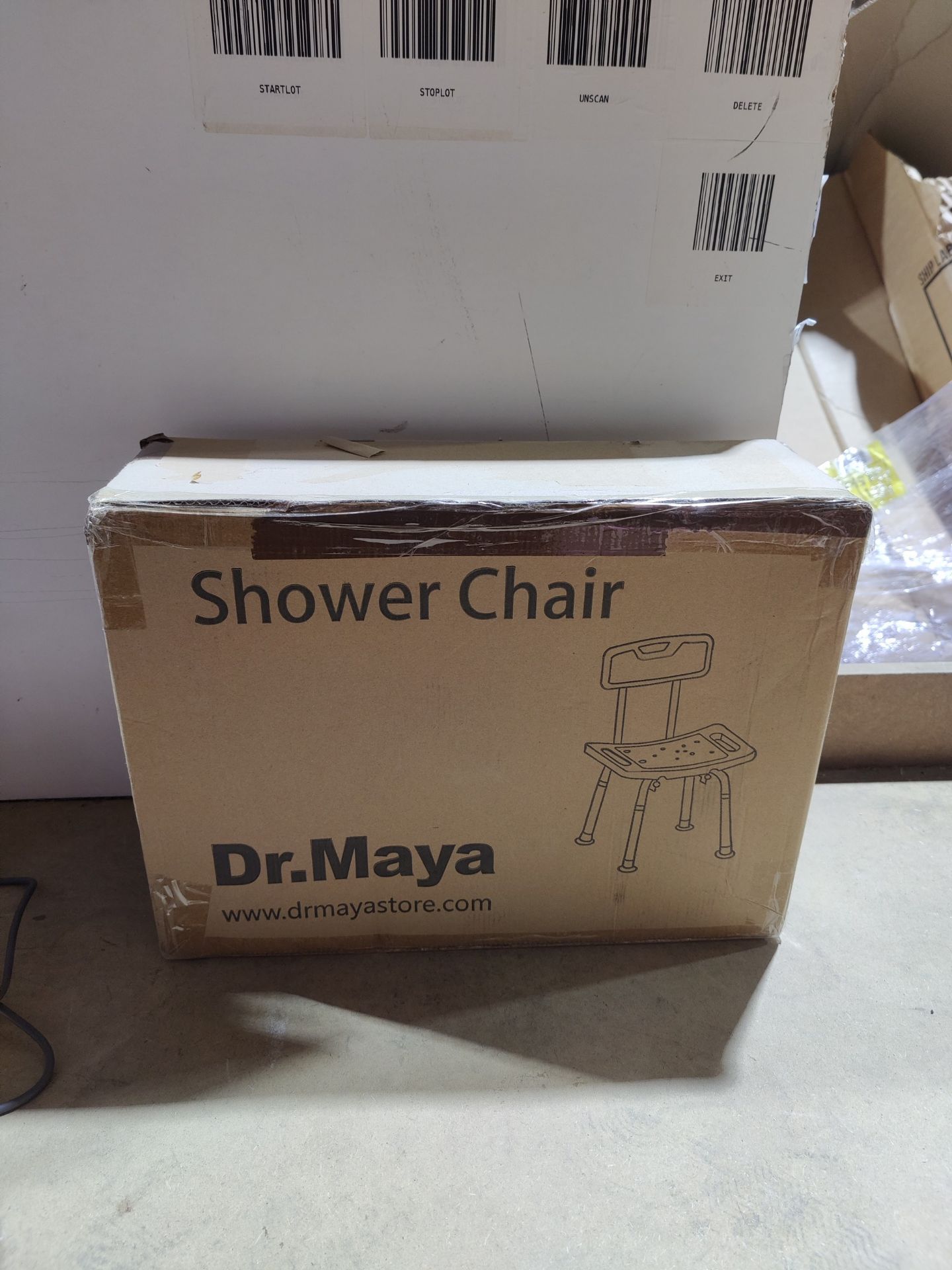 RRP £57.07 Dr. Maya Bath and Shower Chair Seat with Back (Adjustable) - Image 2 of 2