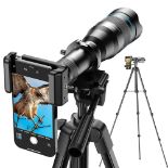RRP £146.40 APEXEL High Power 60X Telephoto Lens for iphone