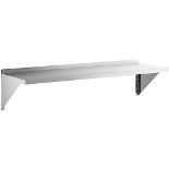 RRP £79.90 Nisorpa 120 x 30 cm Stainless Steel Shelf