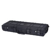 RRP £158.69 MEIJIA Portable Rolling Waterproof All Weather Hard Rifle Case with Wheels