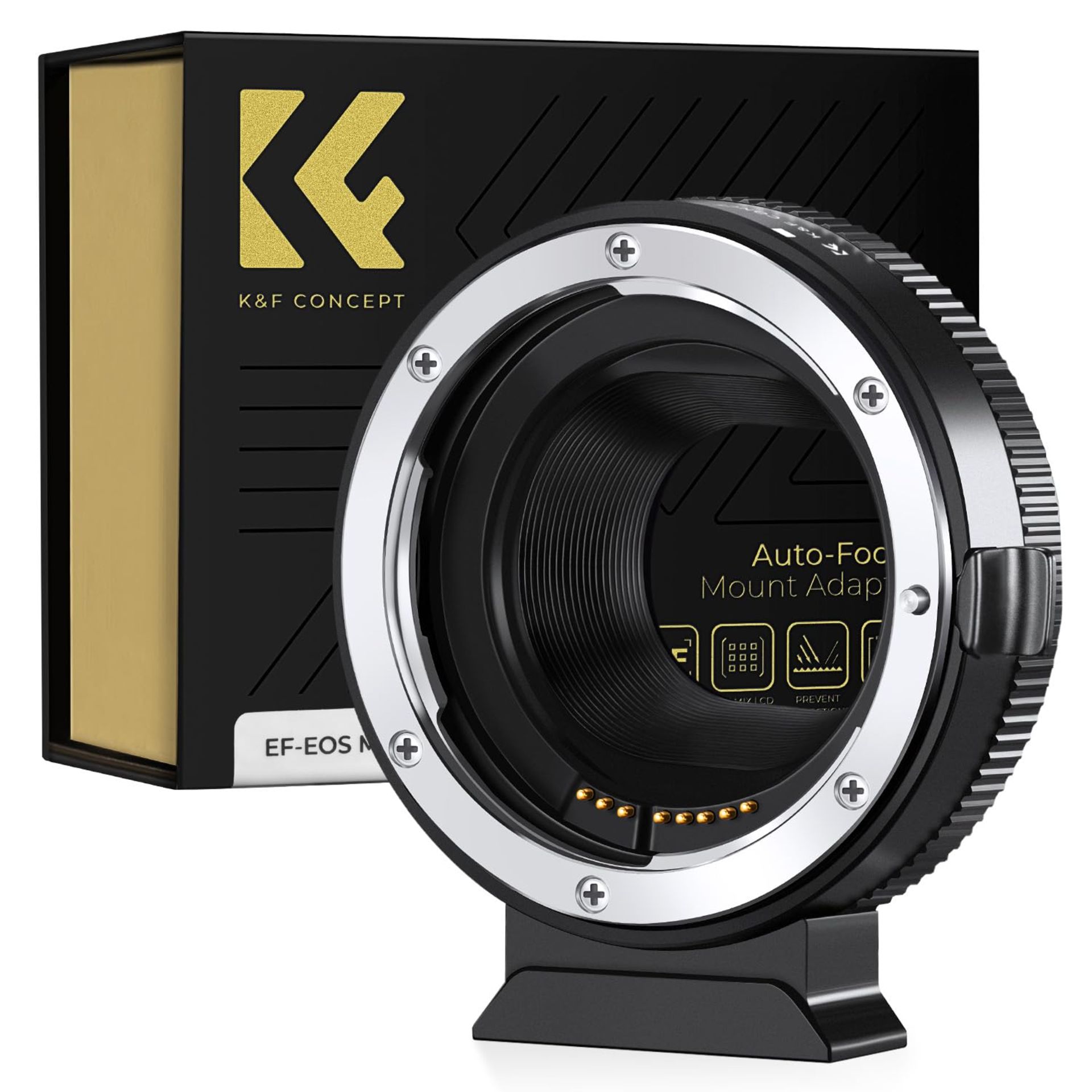 RRP £43.37 K&F Concept EF-EOS M Auto Focus Lens Adapter