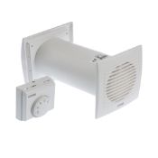 RRP £59.95 100mm / 4'' Heat Exchanger with Thermostat