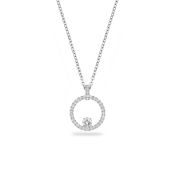 RRP £55.85 Swarovski Women Stainless Steel Pendant Necklace 5198686