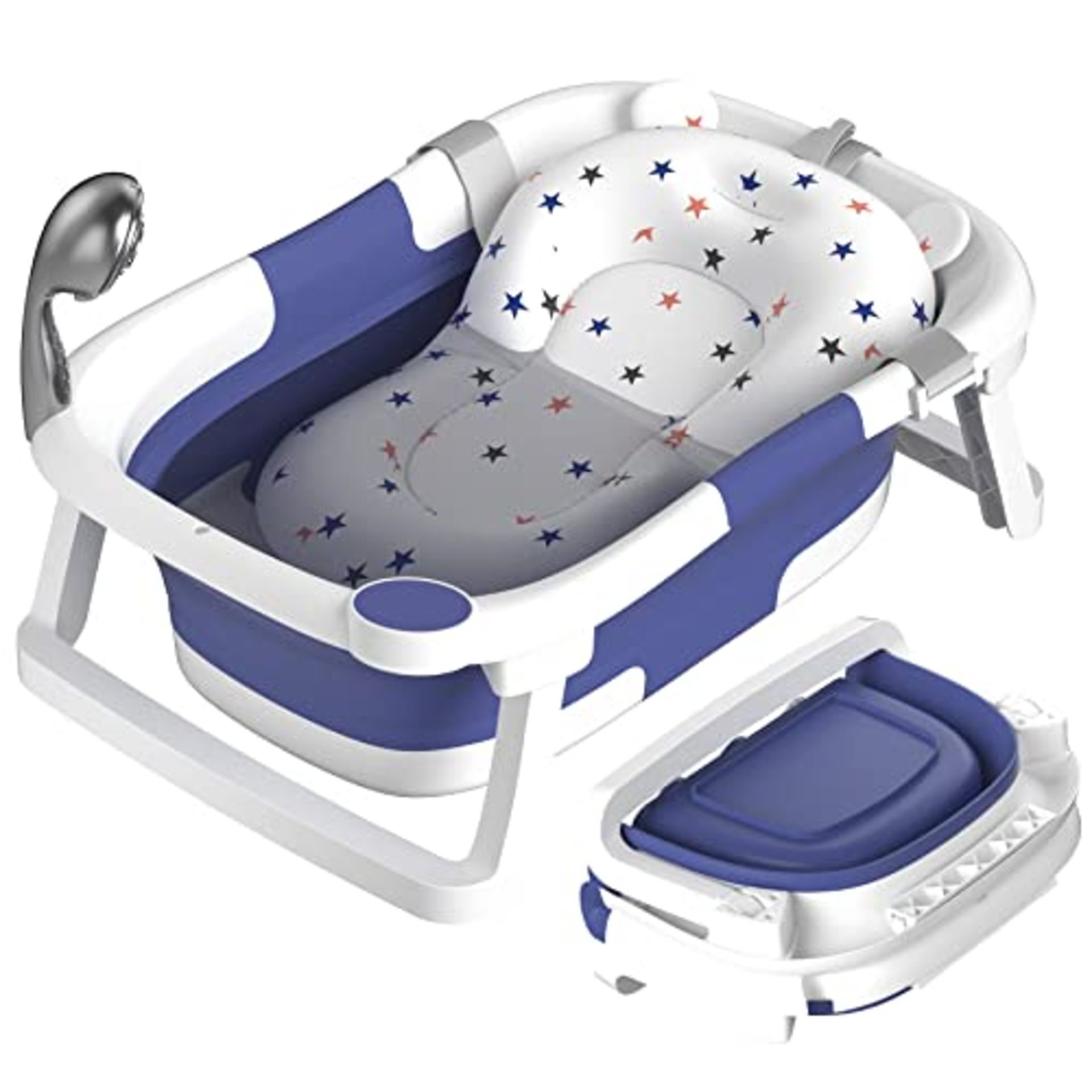 RRP £39.84 Rabb 1st Baby Bathtub Foldable Baby Bath Essentials