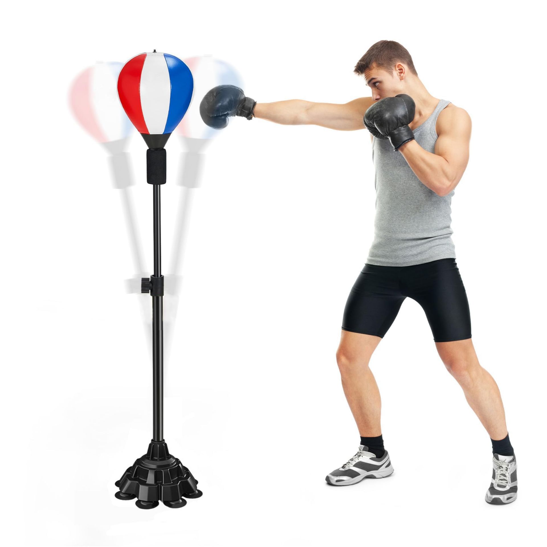 RRP £51.36 Saimly Upgraded Punching Bag with Stand