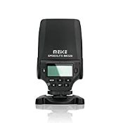 RRP £78.46 MEIKE MK-320S Mini TTL Speedlite Automatic Flash for