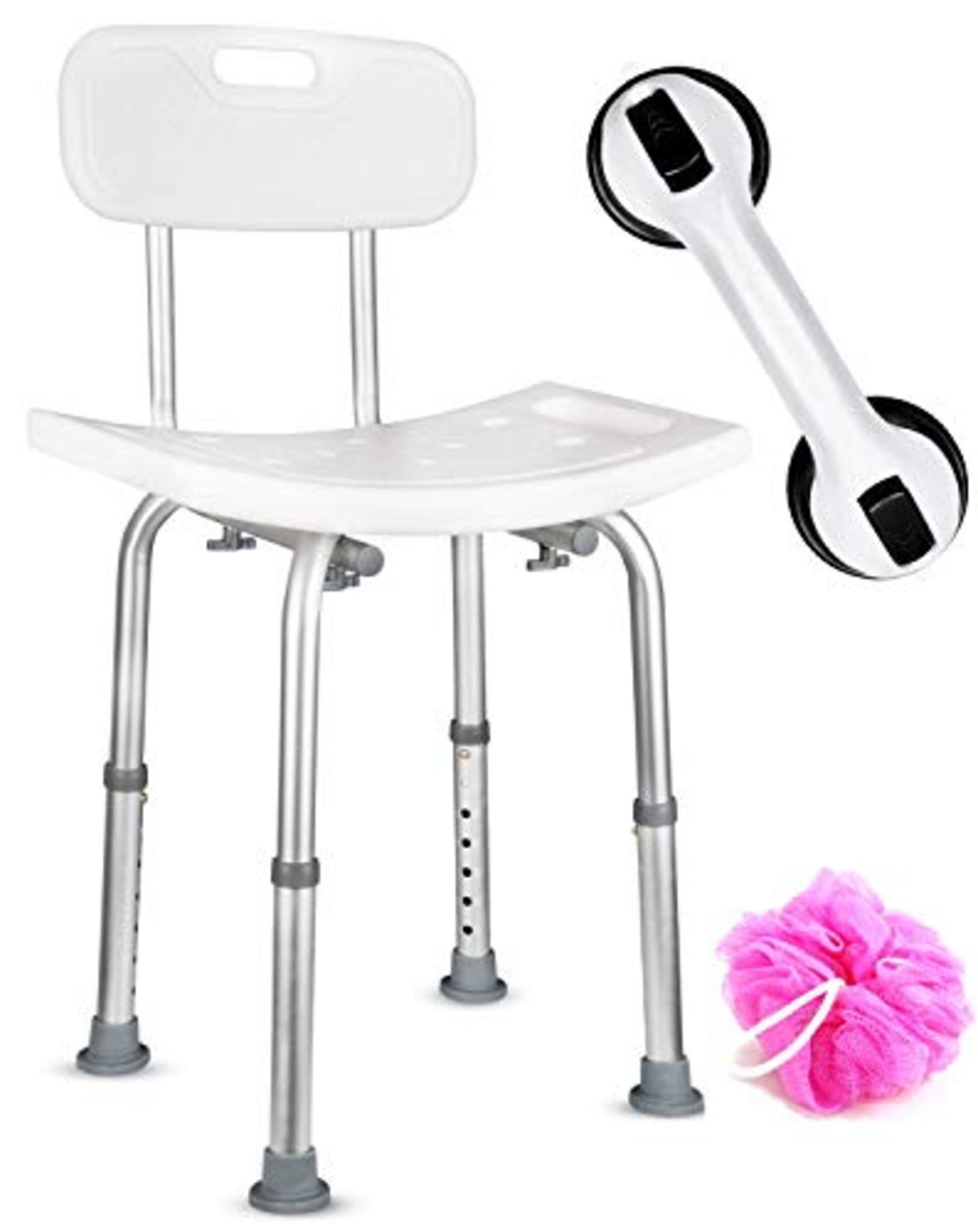 RRP £57.07 Dr. Maya Bath and Shower Chair Seat with Back (Adjustable)
