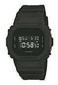 RRP £87.84 Casio Men's G-Shock Digital Resin Strap Watch Black DW-5600BB-1ER
