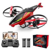 RRP £45.65 4DRC M3 Helicopter Drone with 1080p Camera for Adults Kids