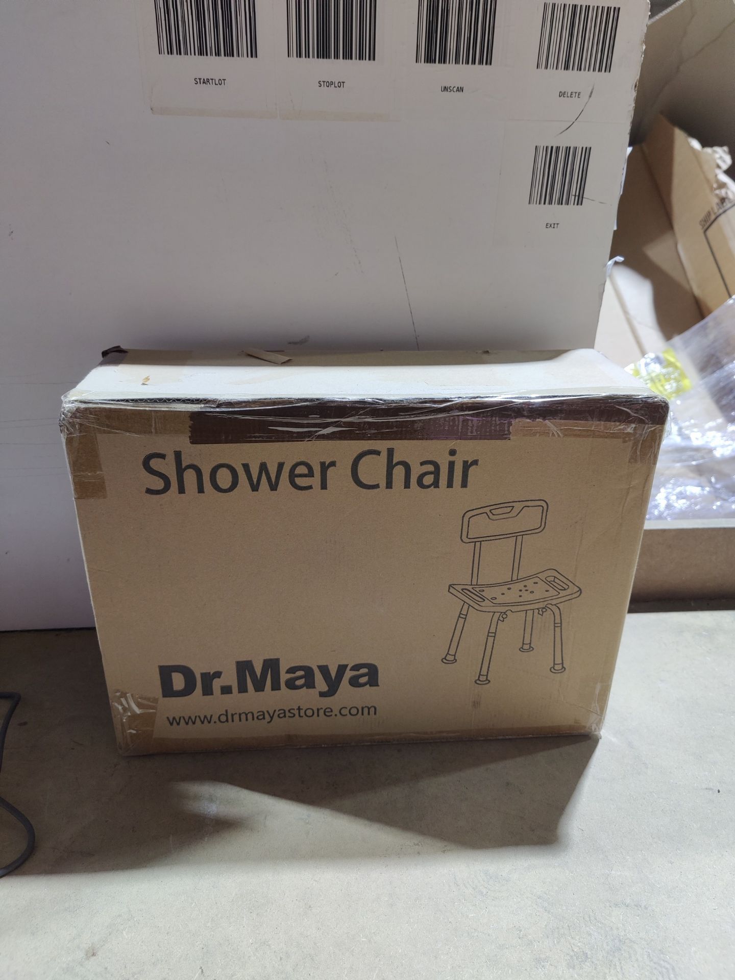 RRP £57.07 Dr. Maya Bath and Shower Chair Seat with Back (Adjustable) - Image 2 of 2