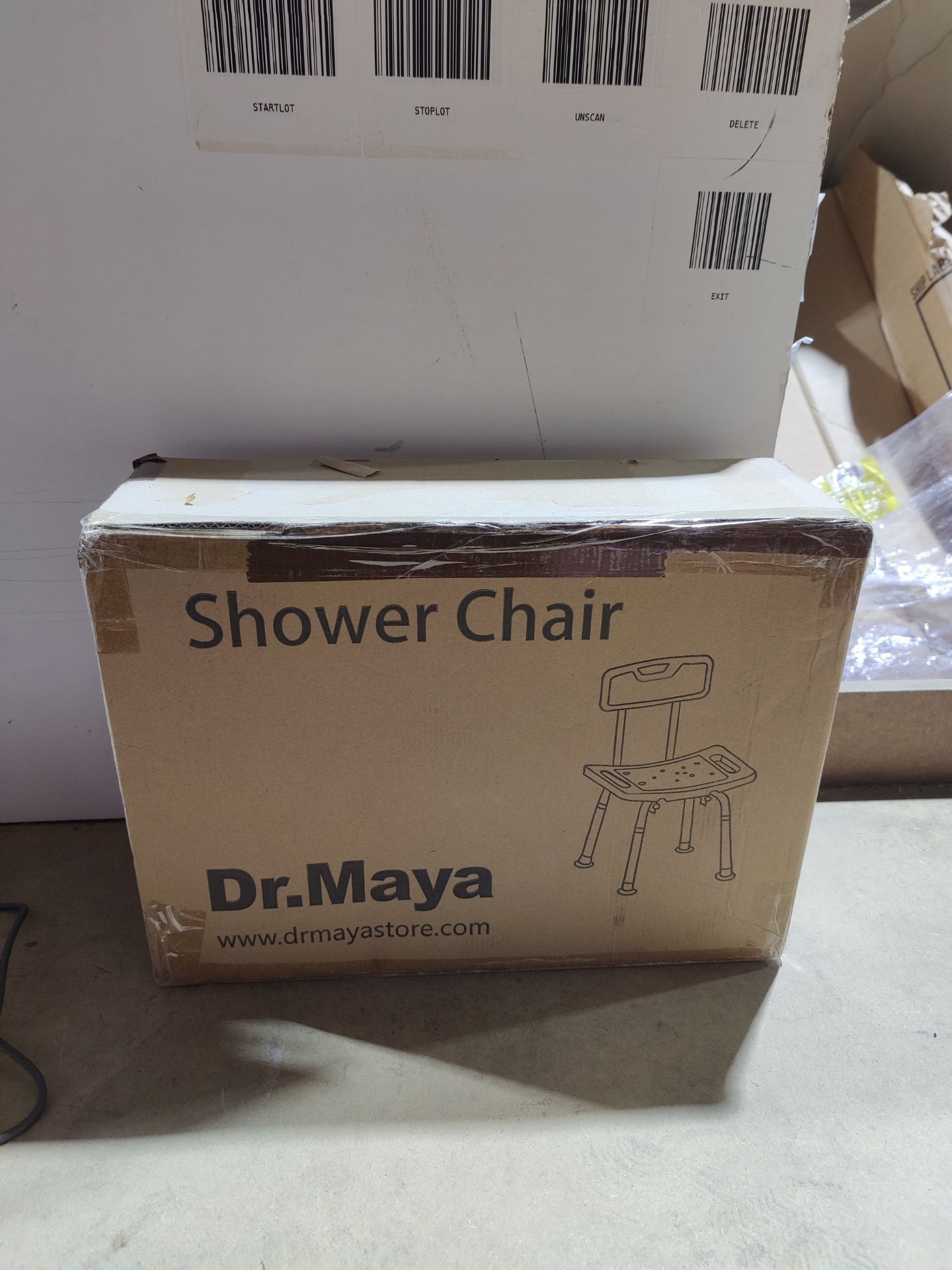 RRP £57.07 Dr. Maya Bath and Shower Chair Seat with Back (Adjustable) - Image 2 of 2