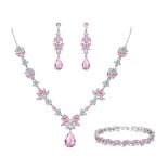 RRP £36.52 Clearine Wedding Jewellery Set for Brides Bridesmaids