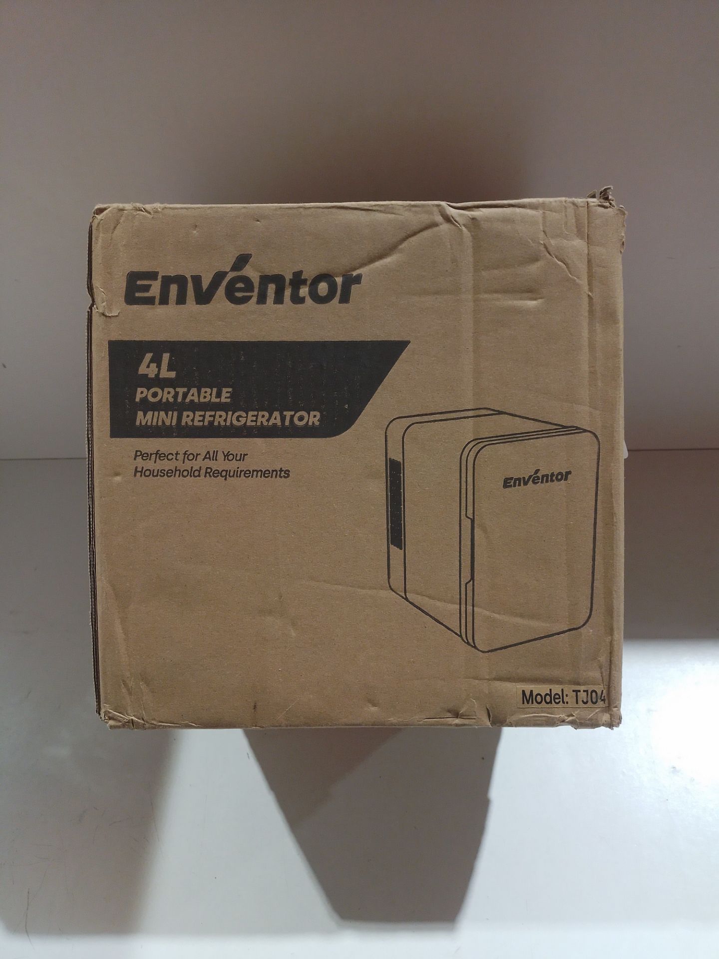 RRP £38.80 Enventor Mini Fridge 4 Litre - Image 2 of 2