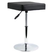 RRP £30.81 FURWOO PU Leather Square Cutting Stool Height Adjustable