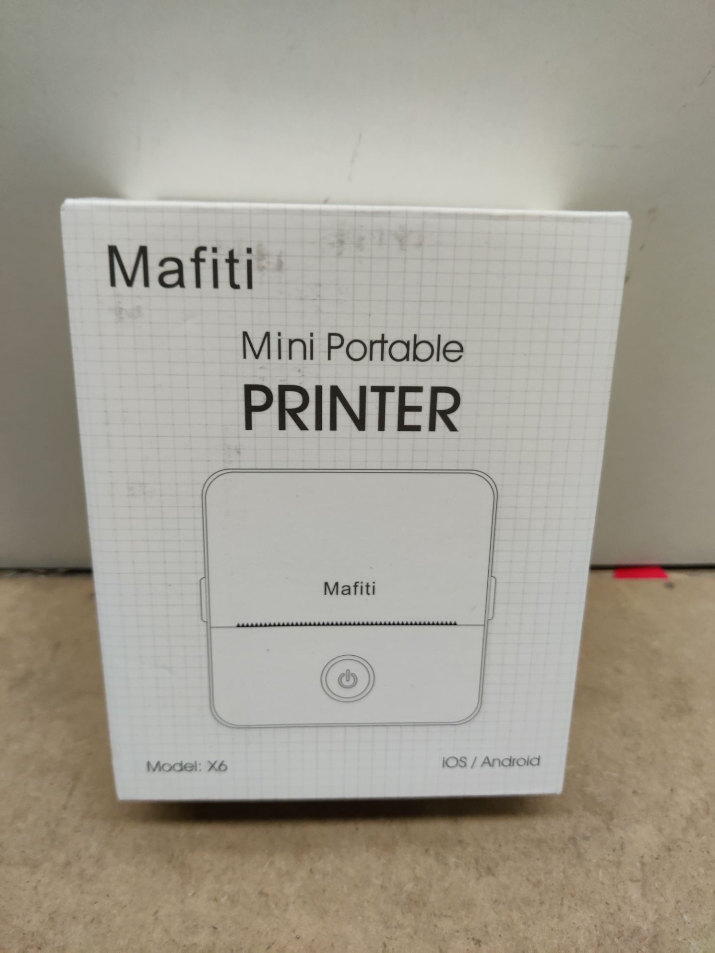 RRP £21.32 mafiti Mini Printer - Image 2 of 2