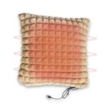 RRP £34.60 Heated Cushion USB Heating Pad Chair Sofa Throw Pillow