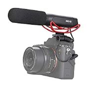 RRP £31.63 Meike MK-MP2 Camera Shotgun Microphone Uni-Directional