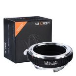 RRP £33.10 K&F Concept Lens Mount Adapter Compatible with Nikon