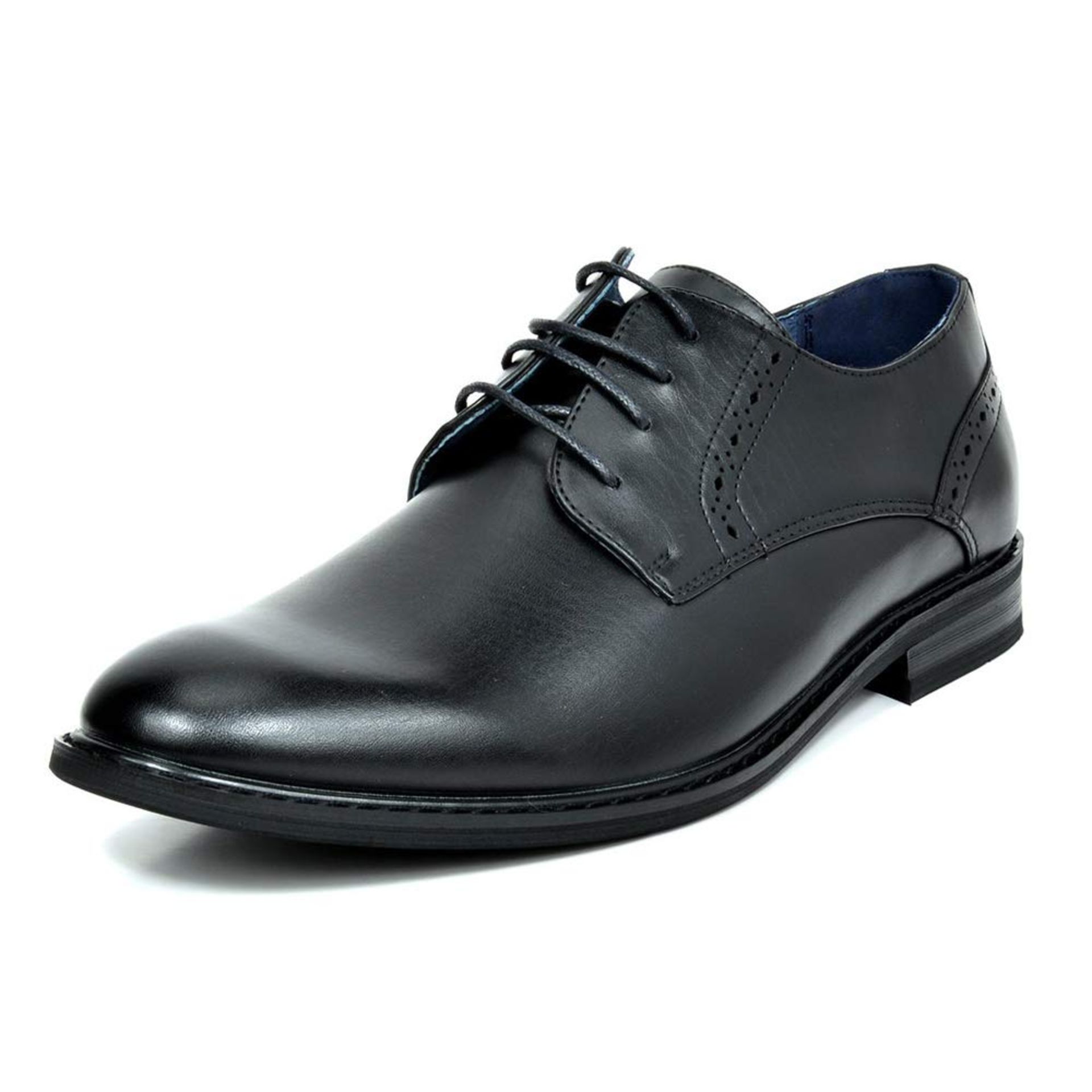 RRP £41.09 Bruno Marc Men's Leather Lined Dress Oxfords Shoes,PRINCE-16,Black,8 UK/9 US