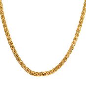 RRP £15.36 U7 Gold Chain Men Necklace Mens Jewellery Chains Necklaces For Women