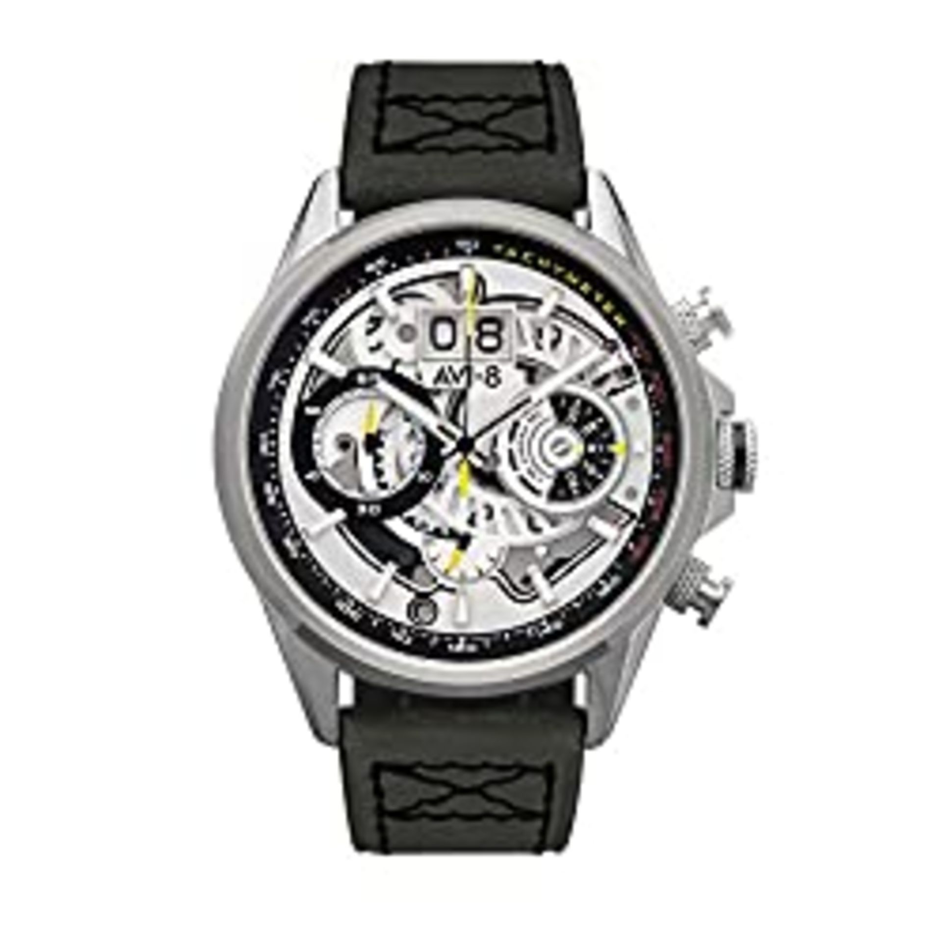 RRP £167.88 AVI-8 Mens 45mm Hawker Harrier Matador Chronograph