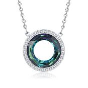 RRP £33.49 LOUISA SECRET Necklace for Women 925 Sterling Silver Ferris Wheel Pendant