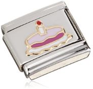 RRP £22.34 Nomination - Charms - Stainless Steel - 030285/05, Enamel